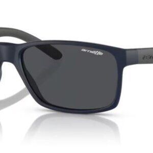 Arnette AN4185 Slickster Sunglasses Sun Glasses 218887 Rubber navy Grey NEW